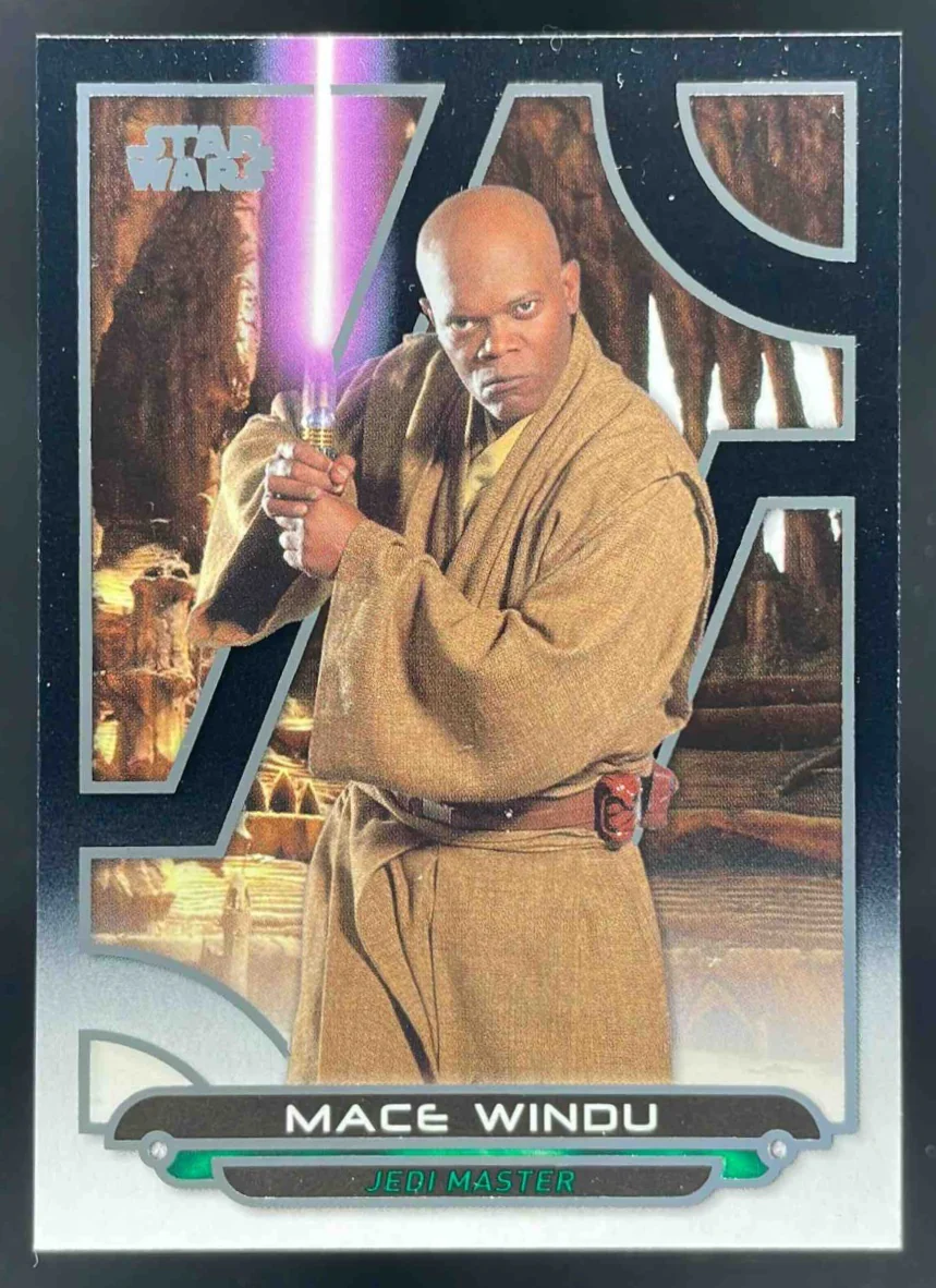 2017 Topps Star Wars: Galactic Files Reborn #AOTC-2 Mace Windu