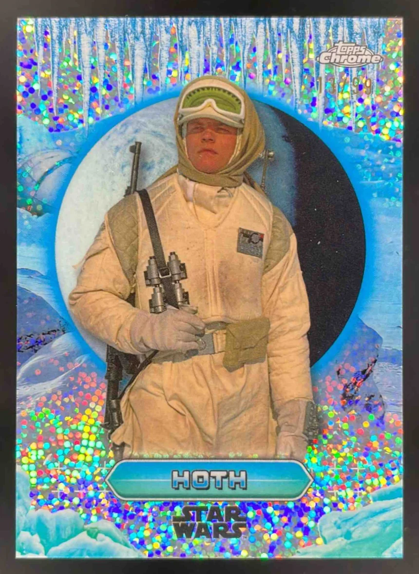 2024 Topps Star Wars Hyperspace Planetary Variations #35 Hoth Rebel Trooper /99