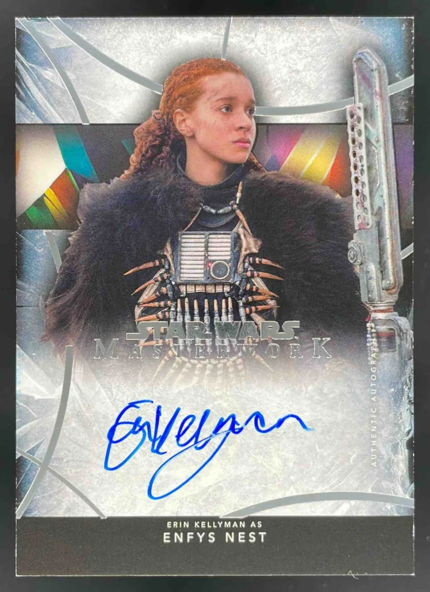 2024 Topps Star Wars Masterwork #A-EK Erin Kellyman as Enfys Nest Auto