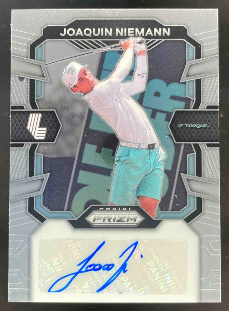 2024 Panini Prizm LIV Signatures #SIG-JNI Joaquin Niemann Auto