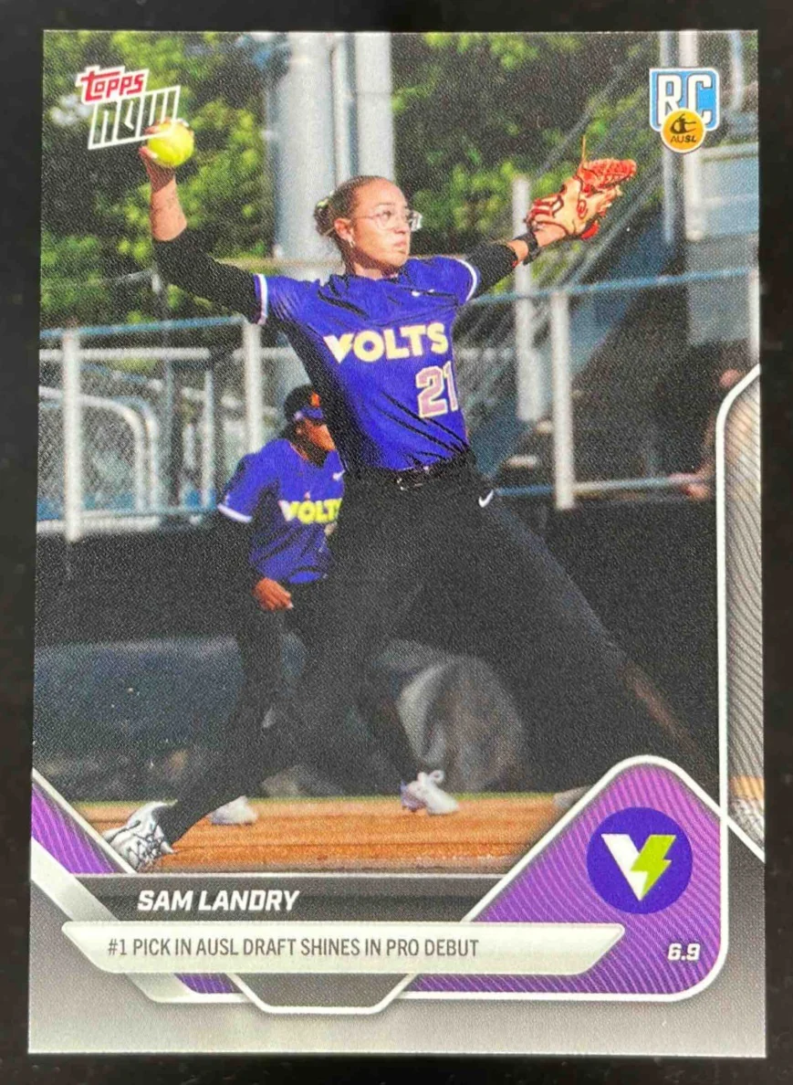 2025 Topps Now #4 Sam Landry RC Rookie