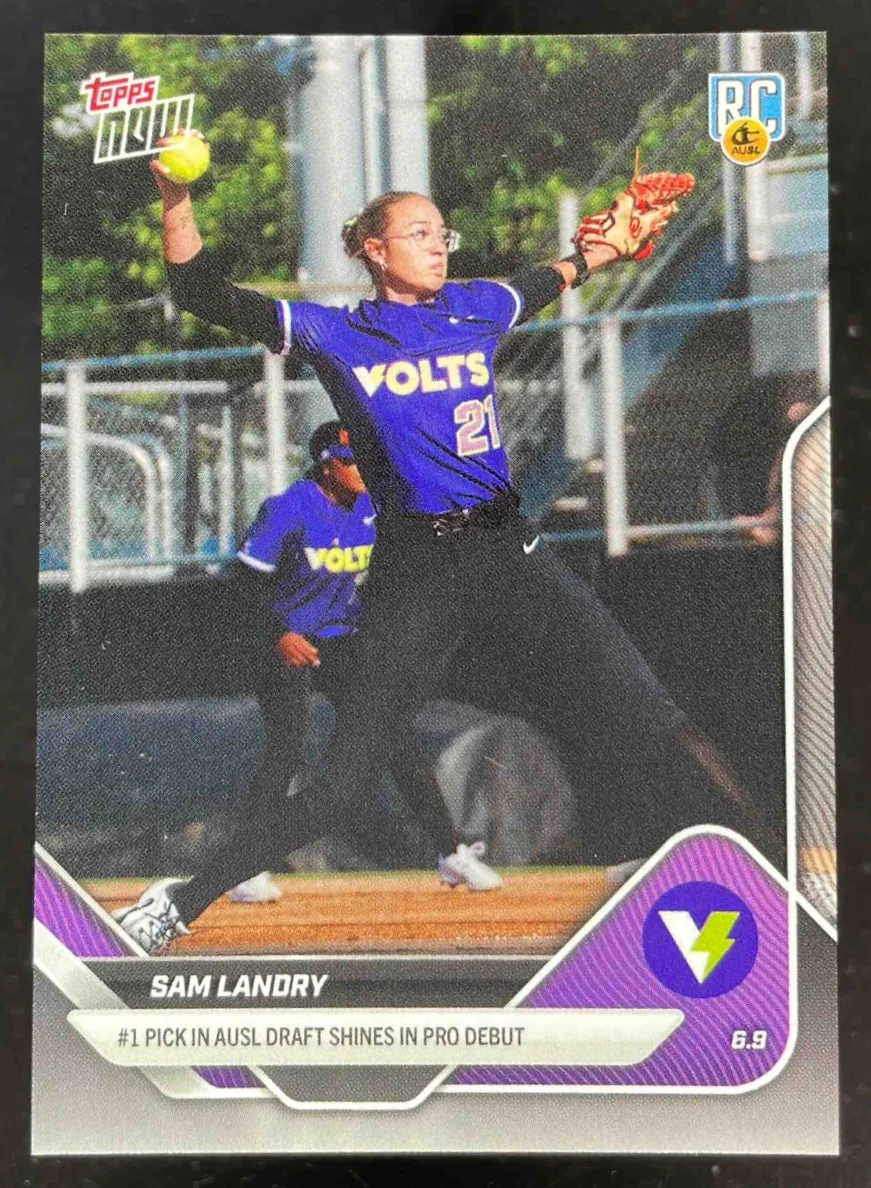 2025 Topps Now #4 Sam Landry RC Rookie