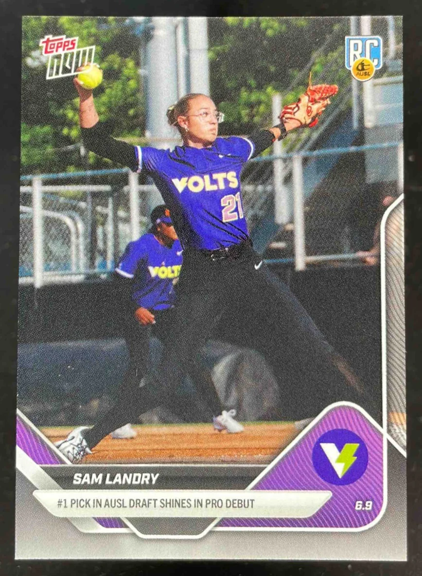 2025 Topps Now #4 Sam Landry RC Rookie