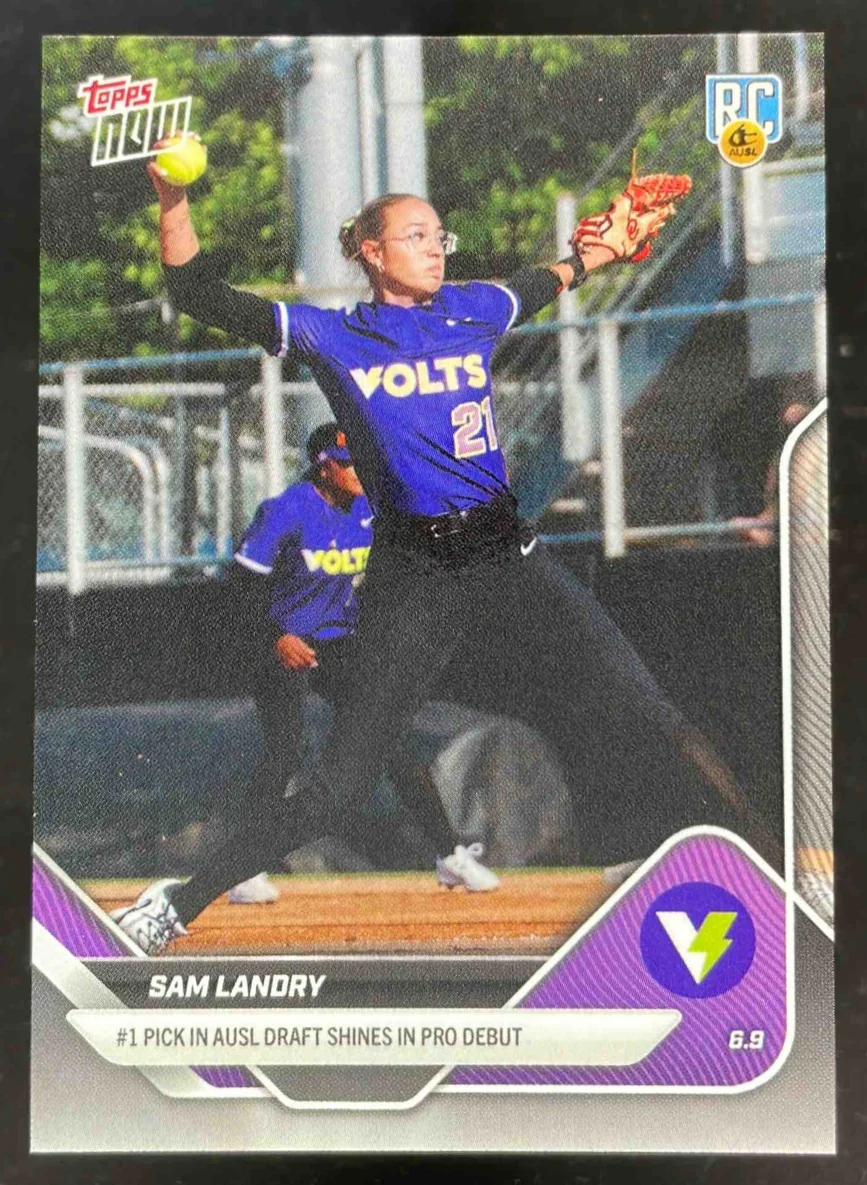 2025 Topps Now #4 Sam Landry RC Rookie