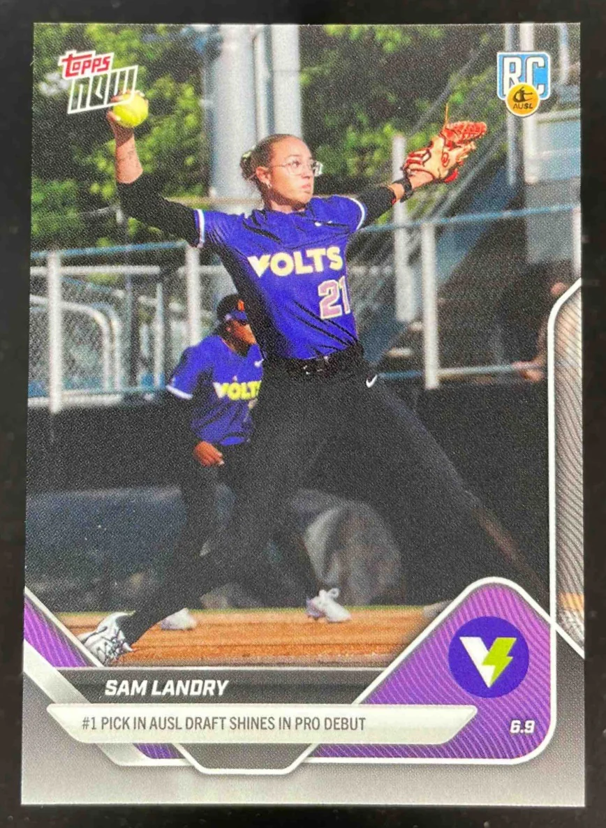 2025 Topps Now #4 Sam Landry RC Rookie