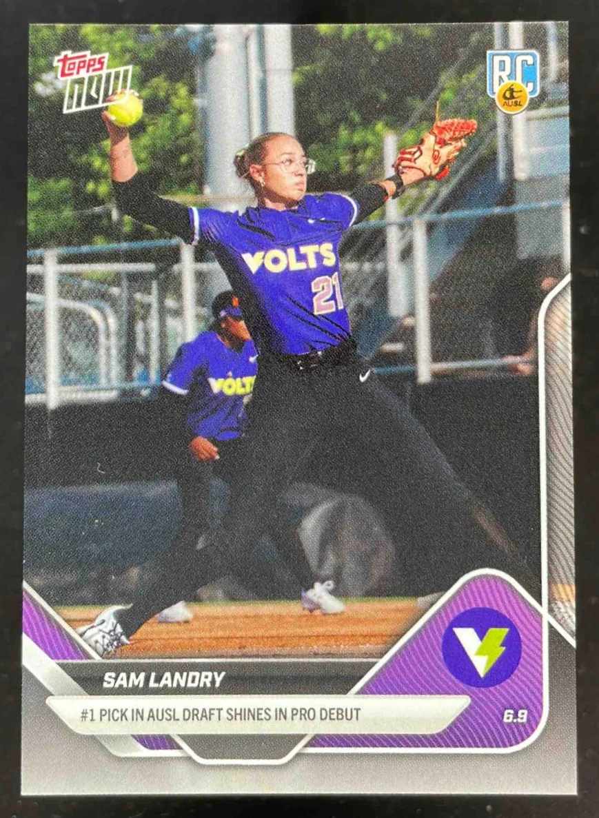 2025 Topps Now #4 Sam Landry RC Rookie