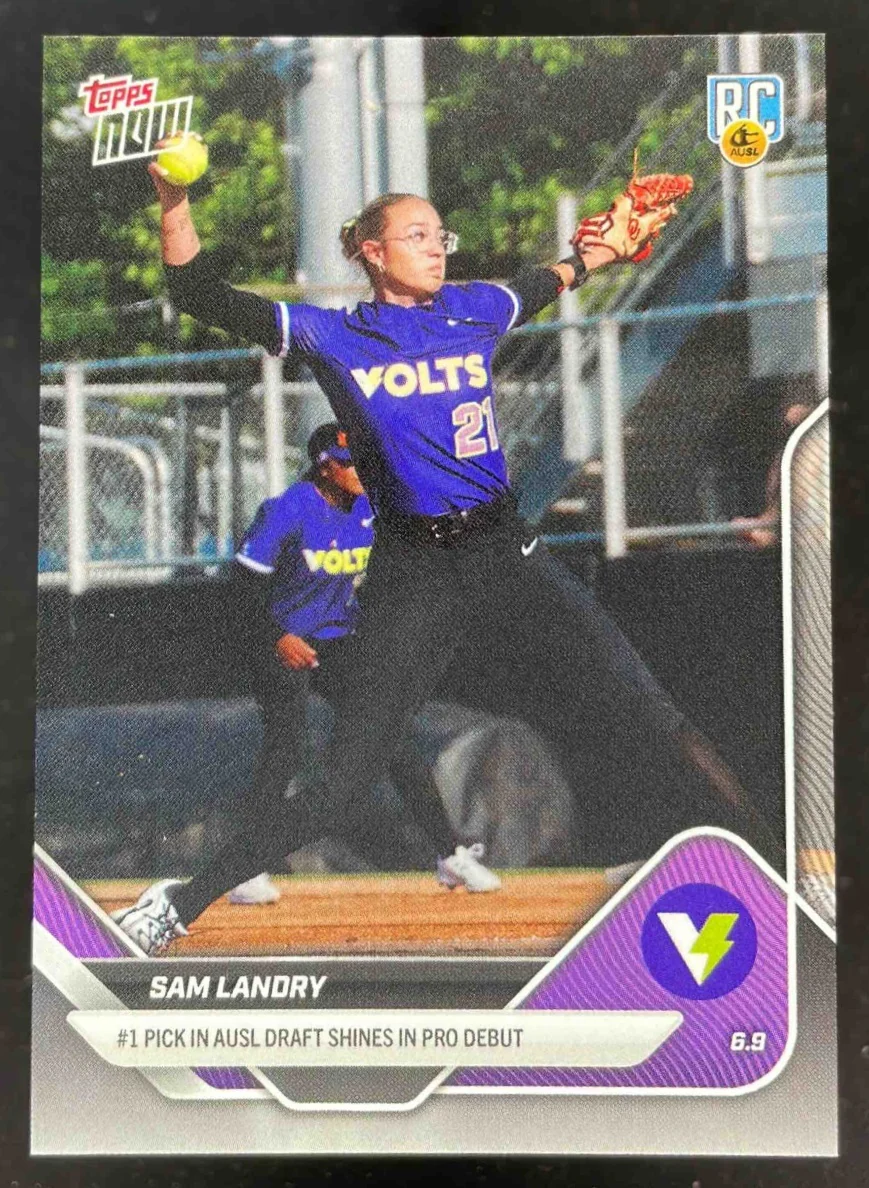 2025 Topps Now #4 Sam Landry RC Rookie