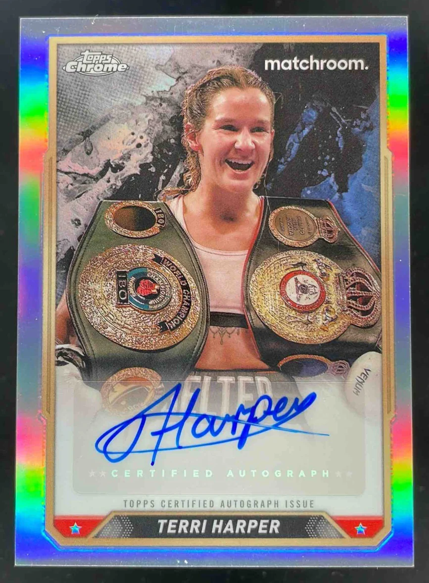 2024 Topps Chrome Autograph #CBA-THR Terri Harper Auto