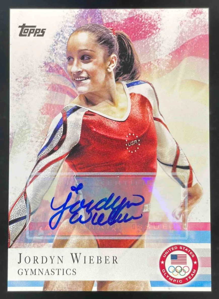 2012 Topps U.S. Olympic Team & Hopefuls Autographs #78 Jordyn Wieber Auto
