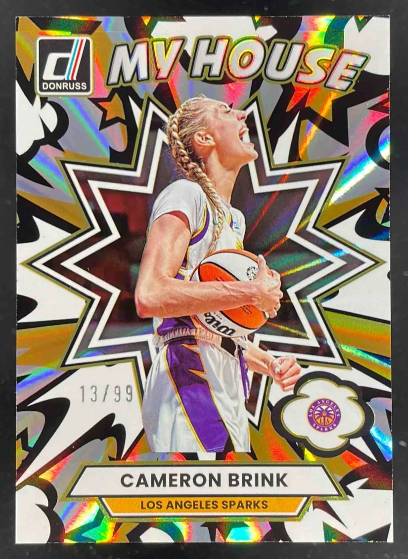 2025 Panini Donruss WNBA My House Holo #14 Cameron Brink /99