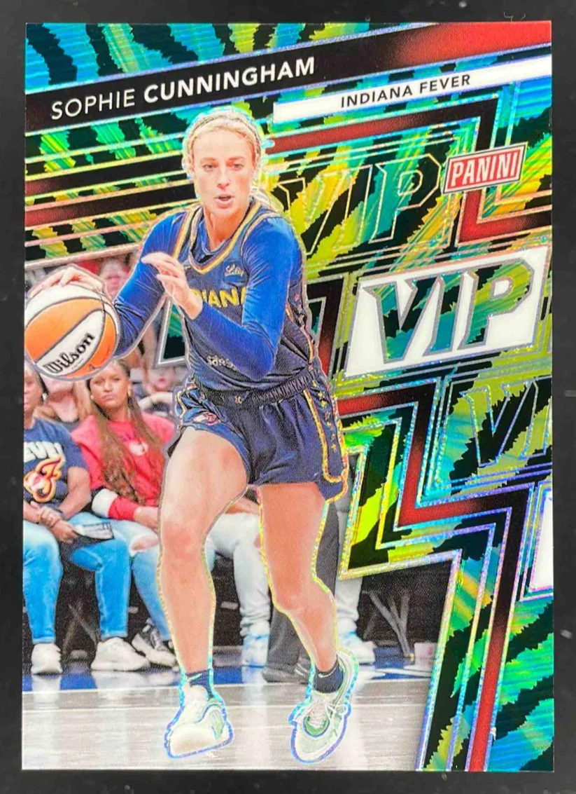 2025 Panini NSCC VIP Gold Packs Gold VIP Tiger Stripes #2 Sophie Cunningham