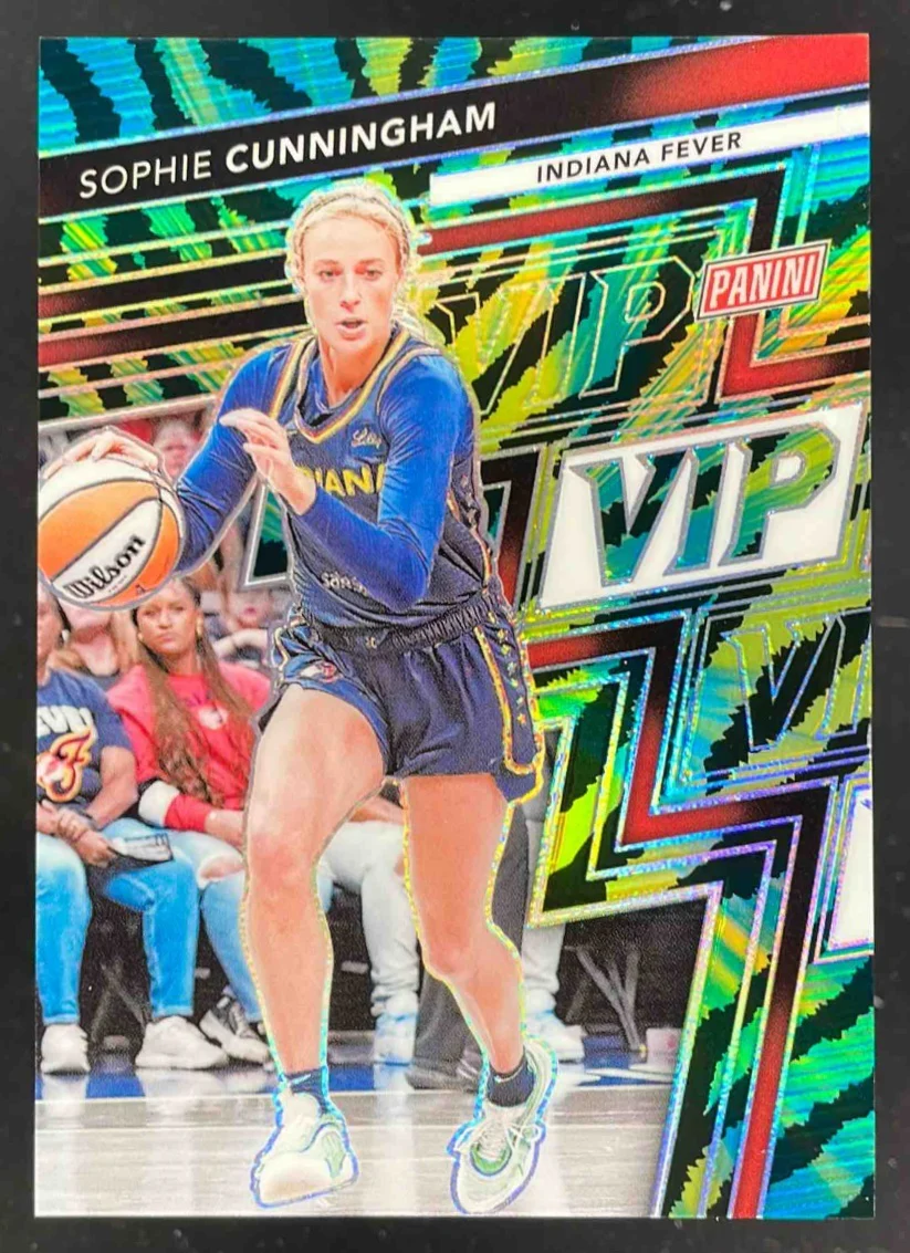 2025 Panini NSCC VIP Gold Packs Gold VIP Tiger Stripes #2 Sophie Cunningham