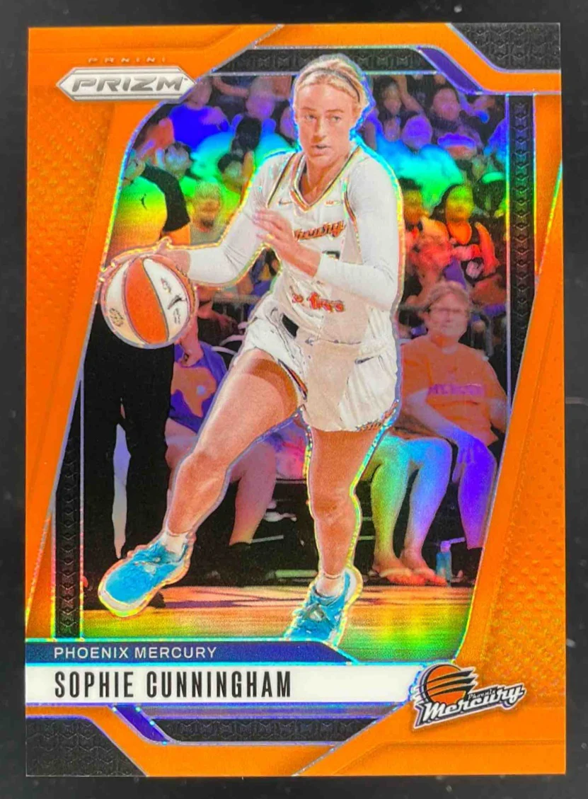 2024 Panini WNBA Prizm Orange Prizm #117 Sophie Cunningham /99