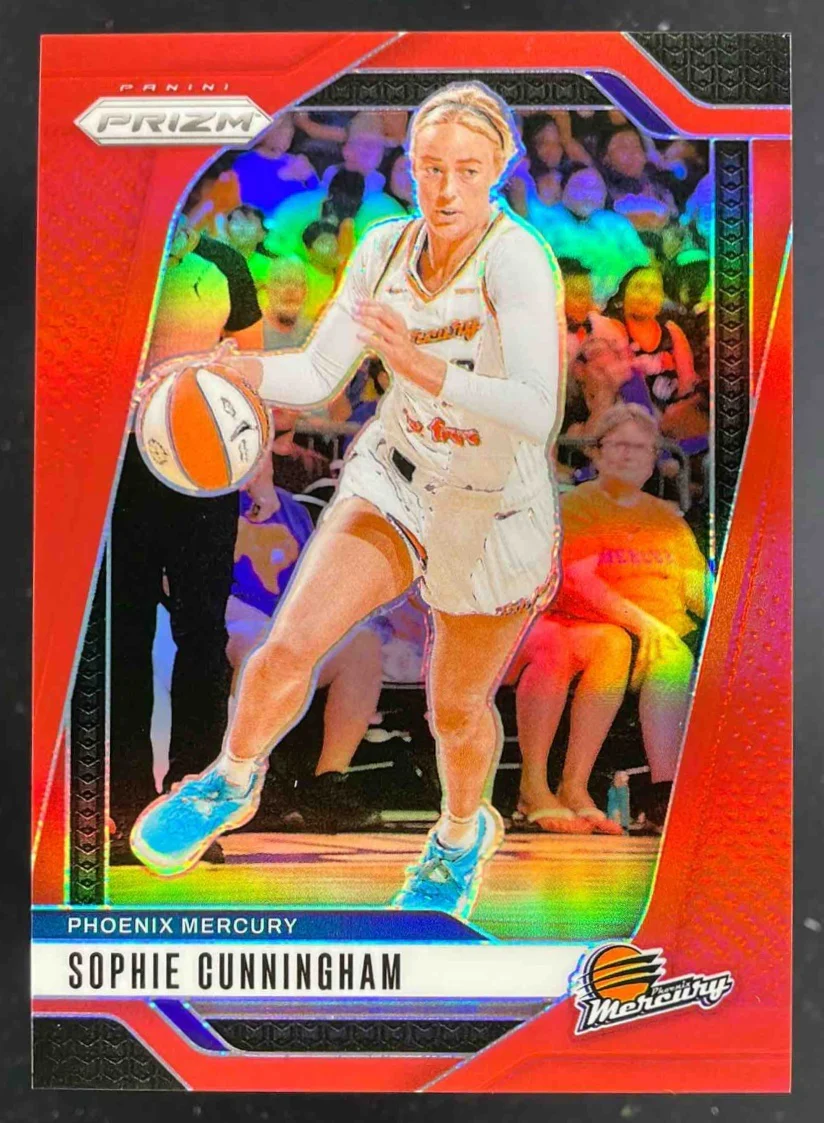 2024 Panini WNBA Prizm Red Prizm #117 Sophie Cunningham /299