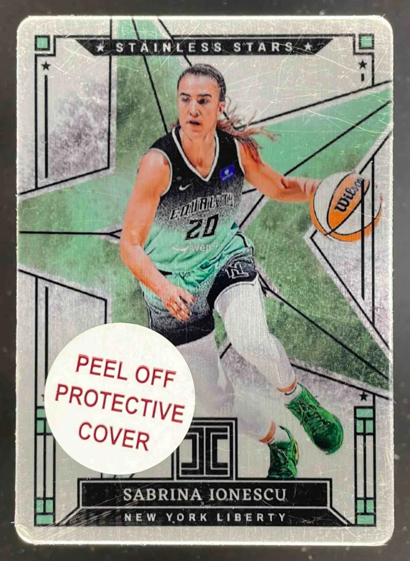 2025 Panini Impeccable WNBA Stainless Stars #6 Sabrina Ionescu /99
