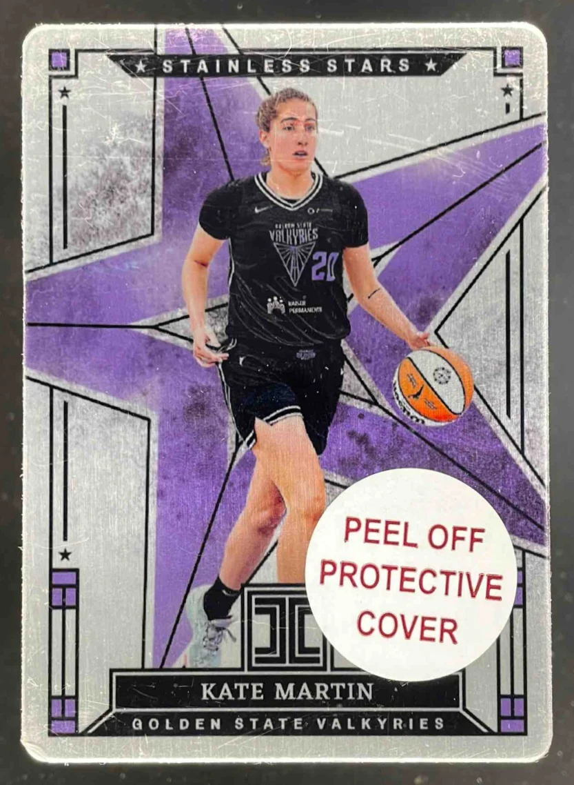 2025 Panini Impeccable WNBA Stainless Stars #4 Kate Martin /99