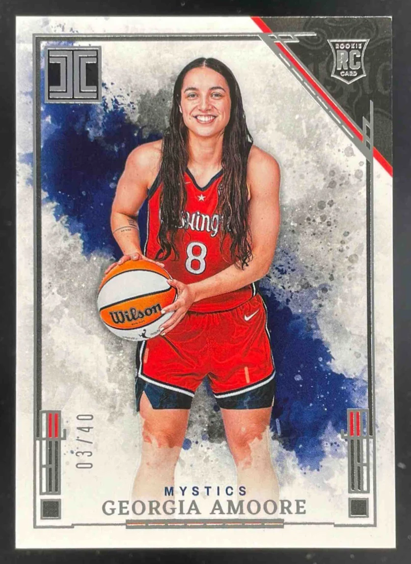 2025 Panini Impeccable WNBA Silver #98 Georgia Amoore /40