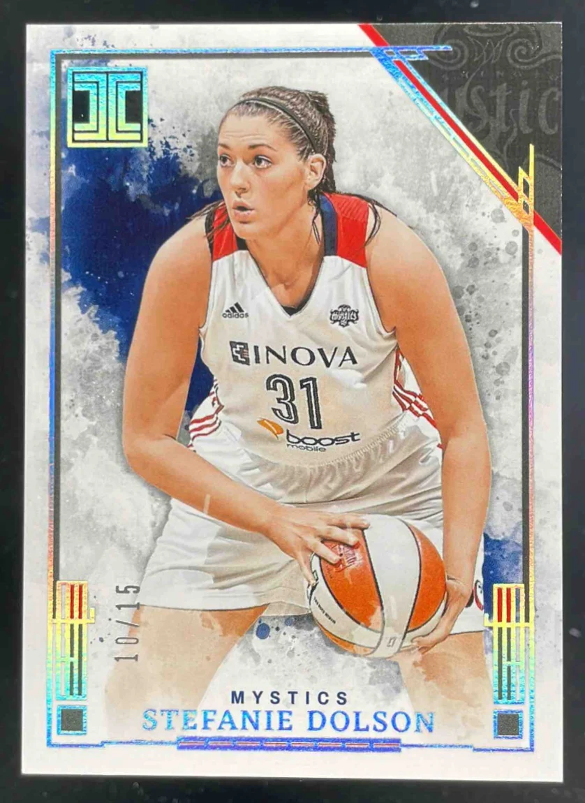2025 Panini Impeccable WNBA Holo Silver #70 Stefanie Dolson /15
