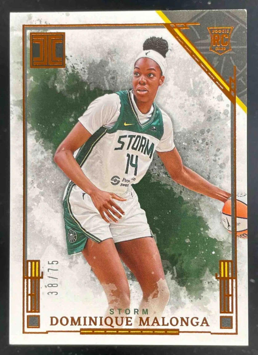 2025 Panini Impeccable WNBA #95 Dominique Malonga /75