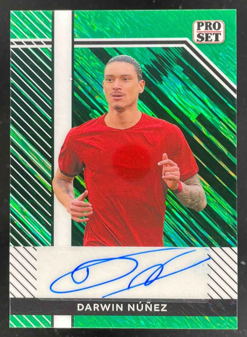 2024 Leaf Collective Pro Set Auto Green Shimmer #PSA-DN1 Darwin Nunez Auto /6