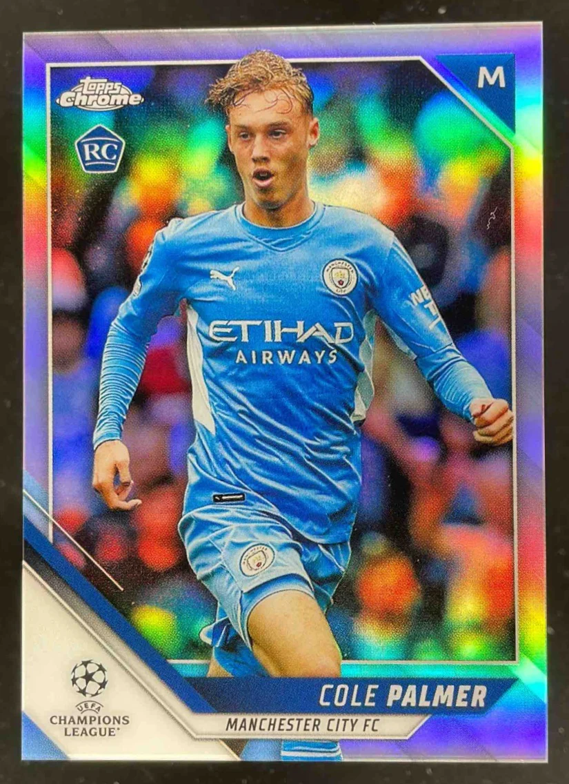 2021 Topps Chrome UEFA Champions League Refractor #135 Cole Palmer