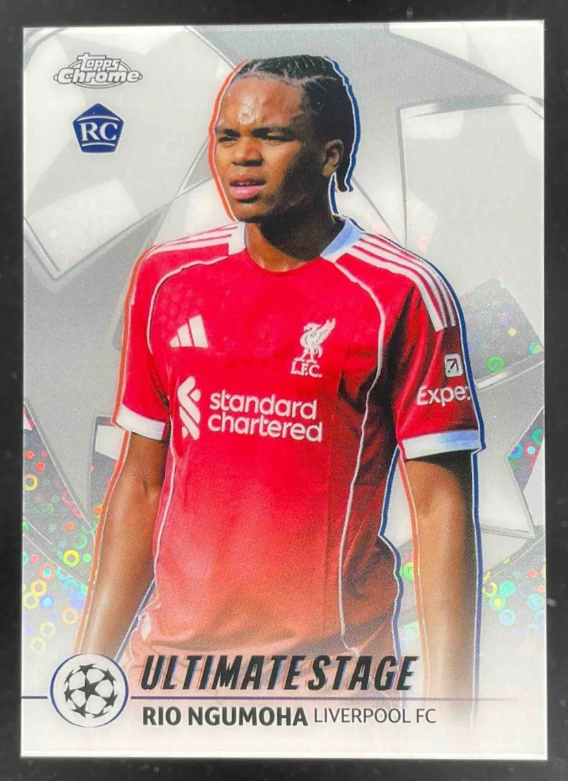 2025-26 Topps UEFA Club Competitions Ultimate Stage Chrome #US-3 Rio Ngumoha