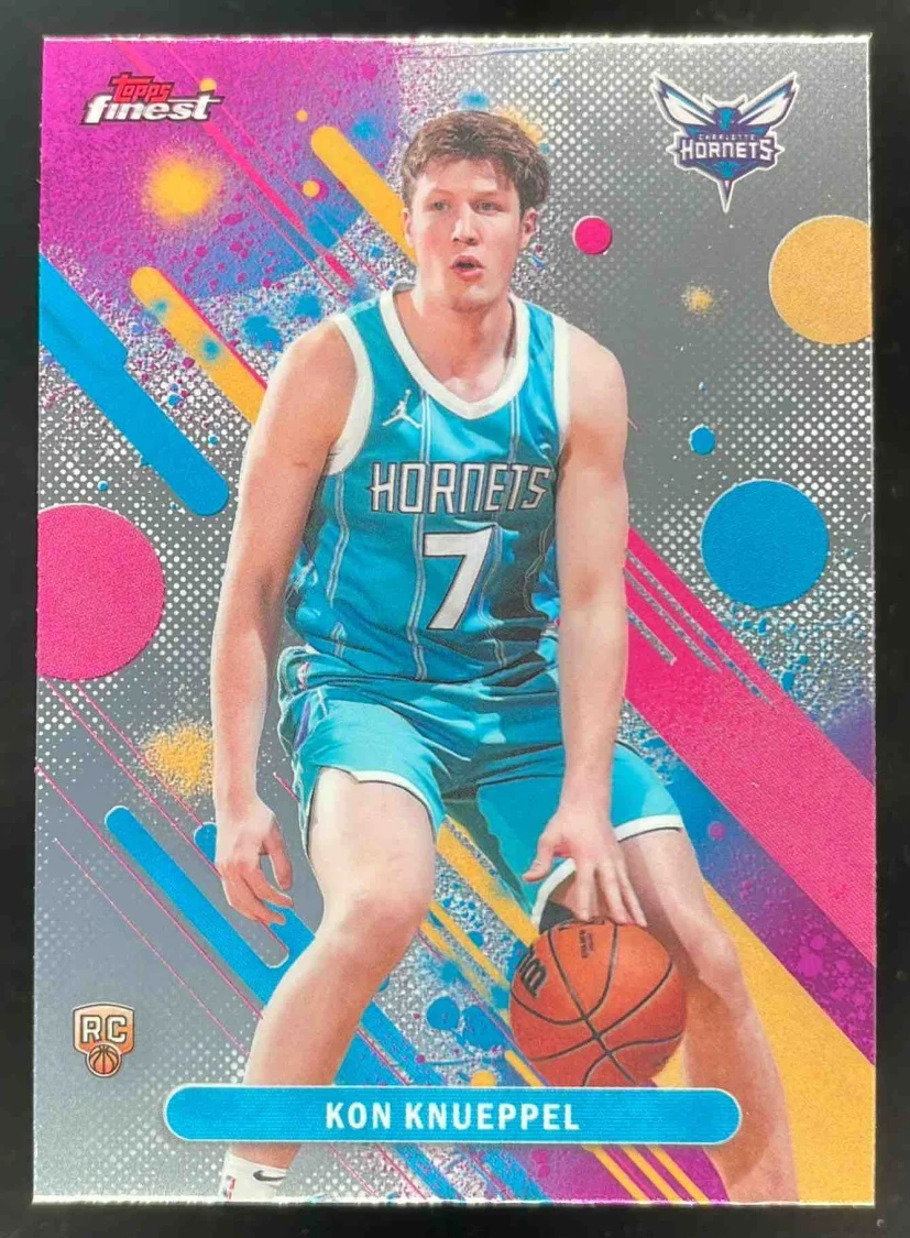 2025-26 Topps Finest Common #4 Kon Knueppel RC