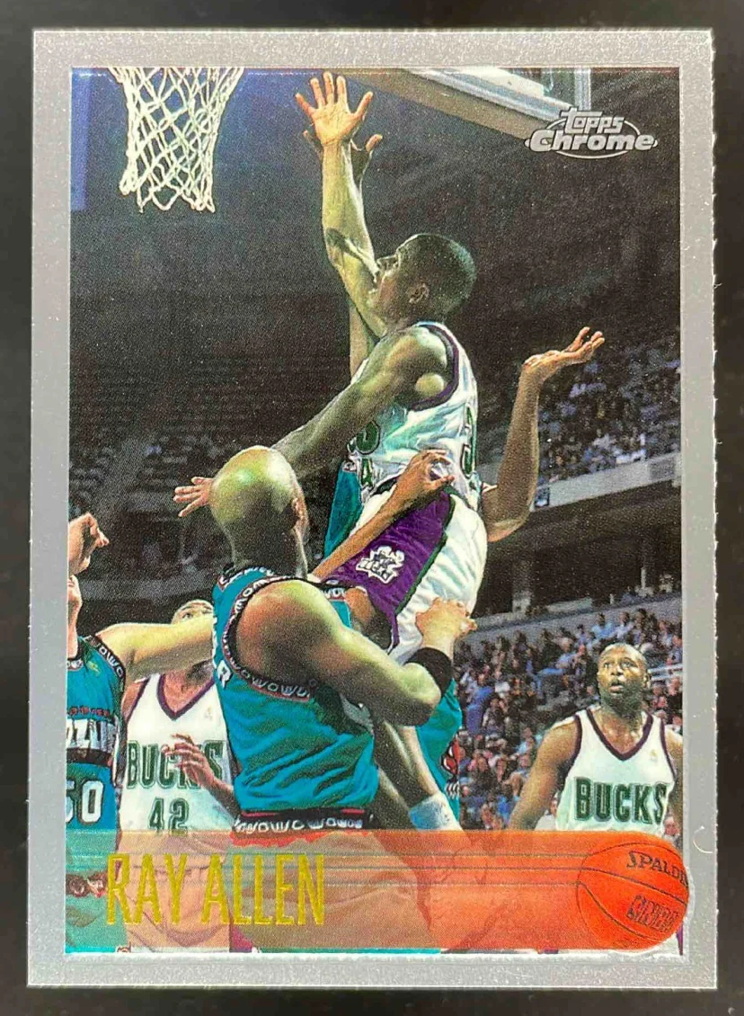 1996-97 Topps Chrome #217 Ray Allen RC