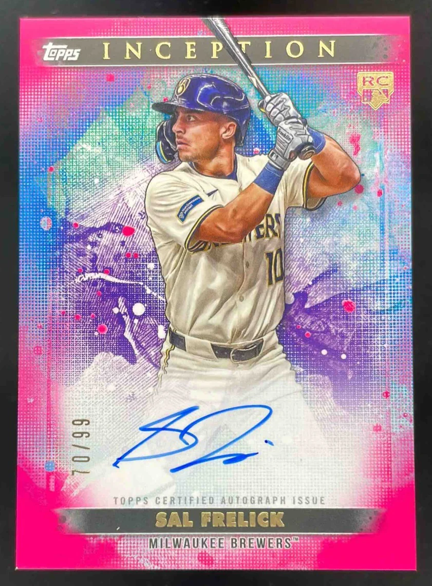 2024 Topps Inception Rookies and Emerging Star Magenta Sal Frelick RC Auto /99
