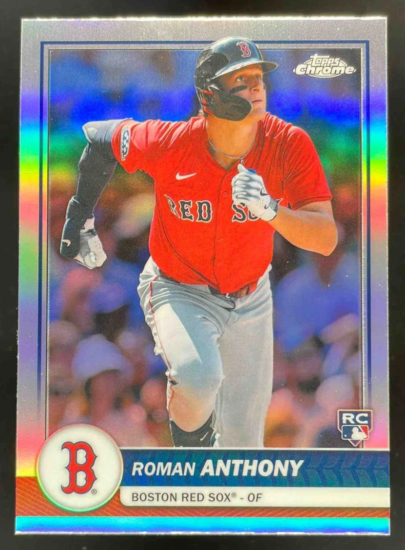 2026 Topps Collection Chrome Refractor #16 Roman Anthony RC
