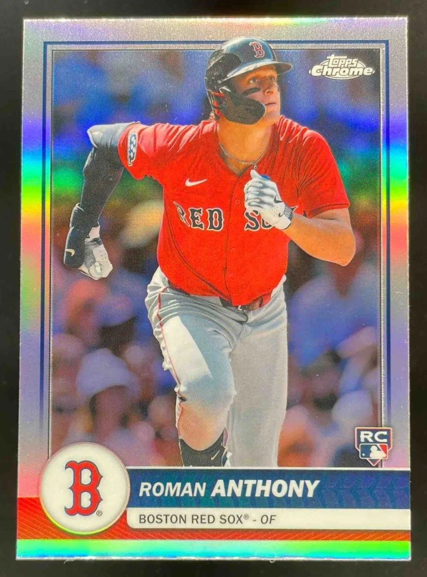 2026 Topps Collection Chrome Refractor #16 Roman Anthony RC