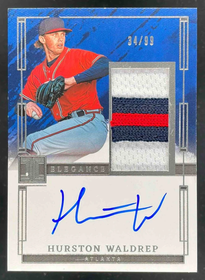 2024 Impeccable Elegance Jersey #EPJ-HW Hurston Waldrep Auto /99