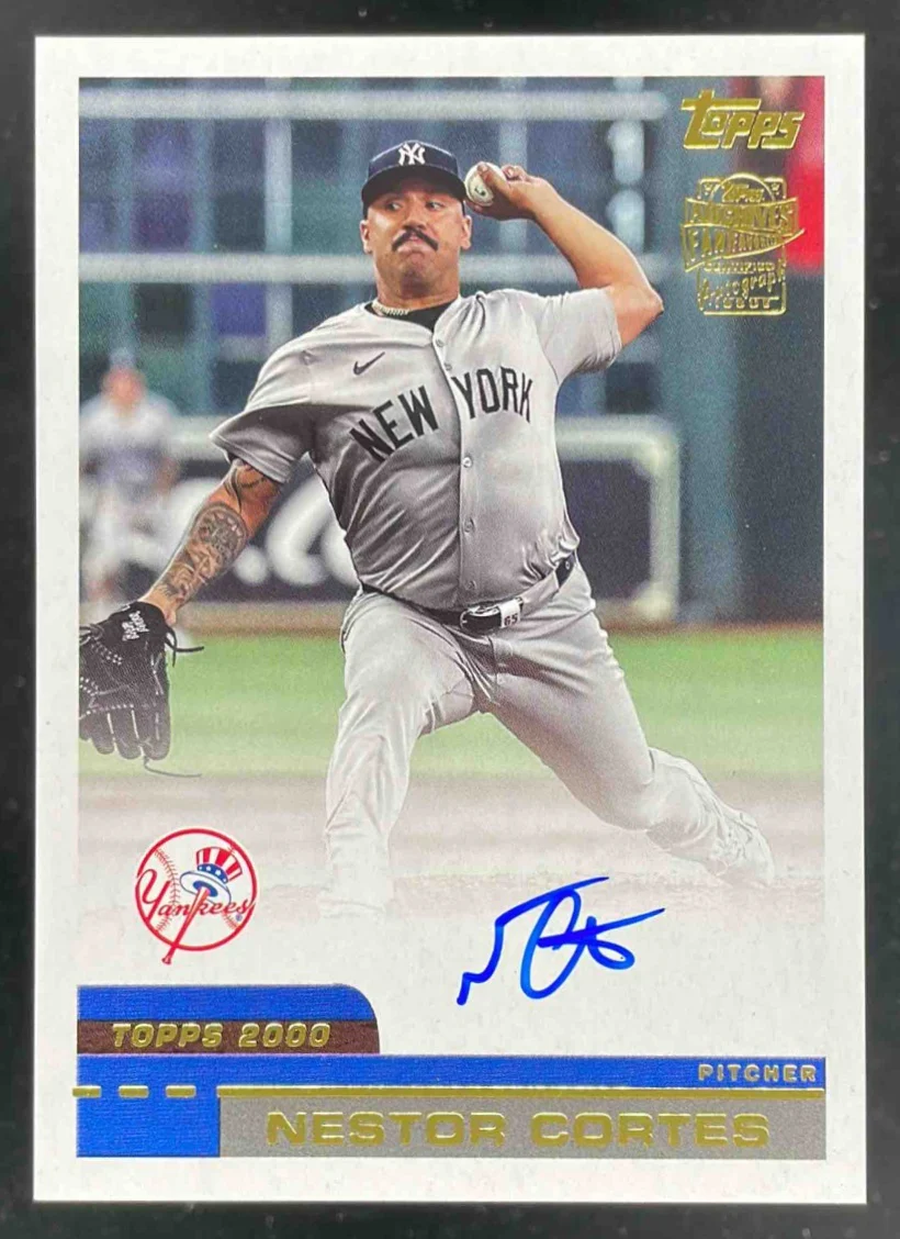 2024 Topps Archives 2000 Fan Favorites Autographs #00FF-NC Nestor Cortes Auto