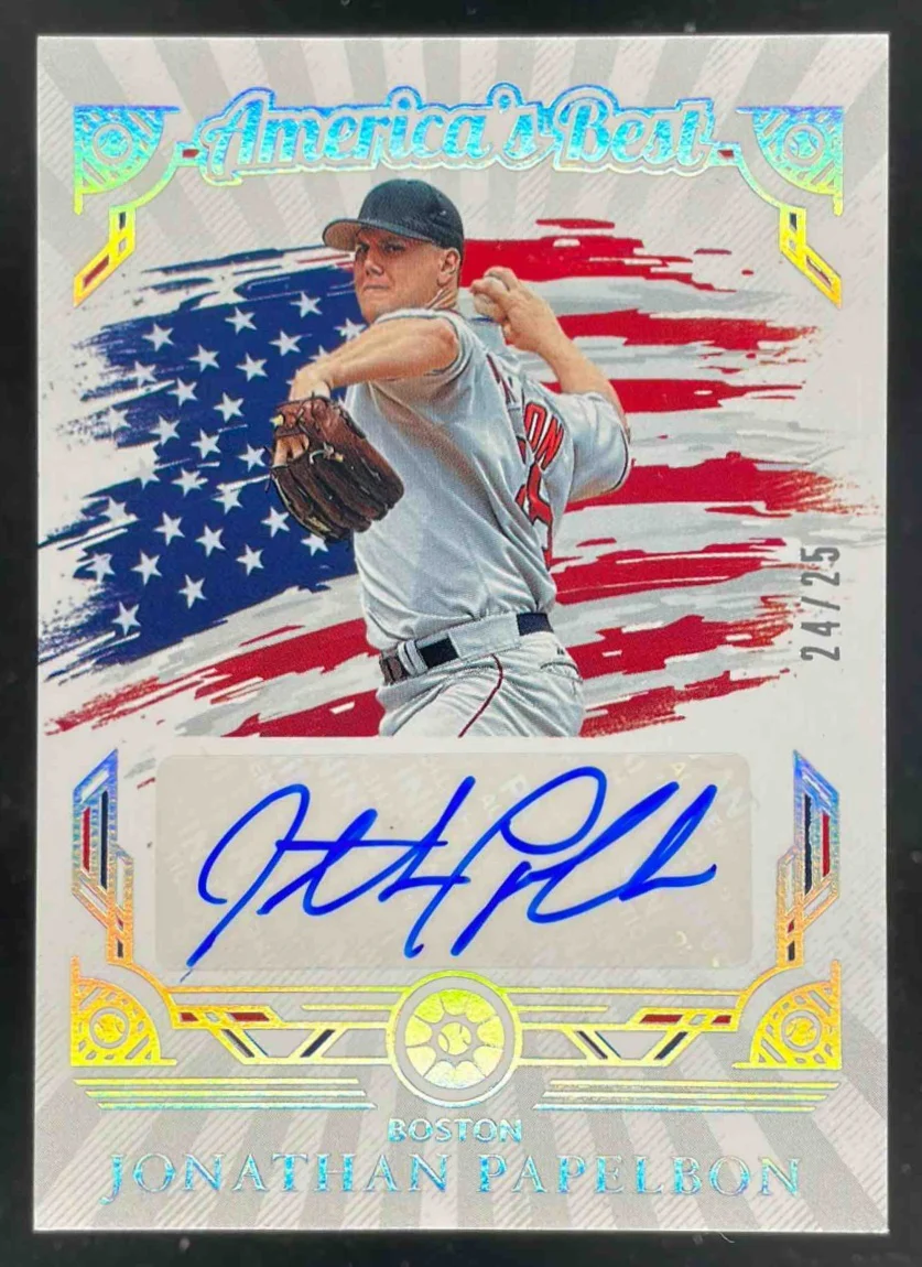 2025 Boys of Summer America's Best Holo Silver #JPA Jonathan Papelbon Auto /25