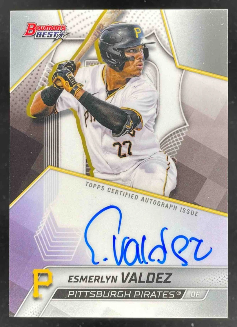 2025 Bowman Bowman's Best of 2025 Autographs #B25-EV Esmerlyn Valdez Auto