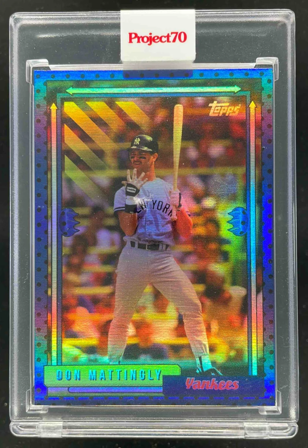 2021 Topps Project70 Rainbow Foil #75 Don Mattingly /70