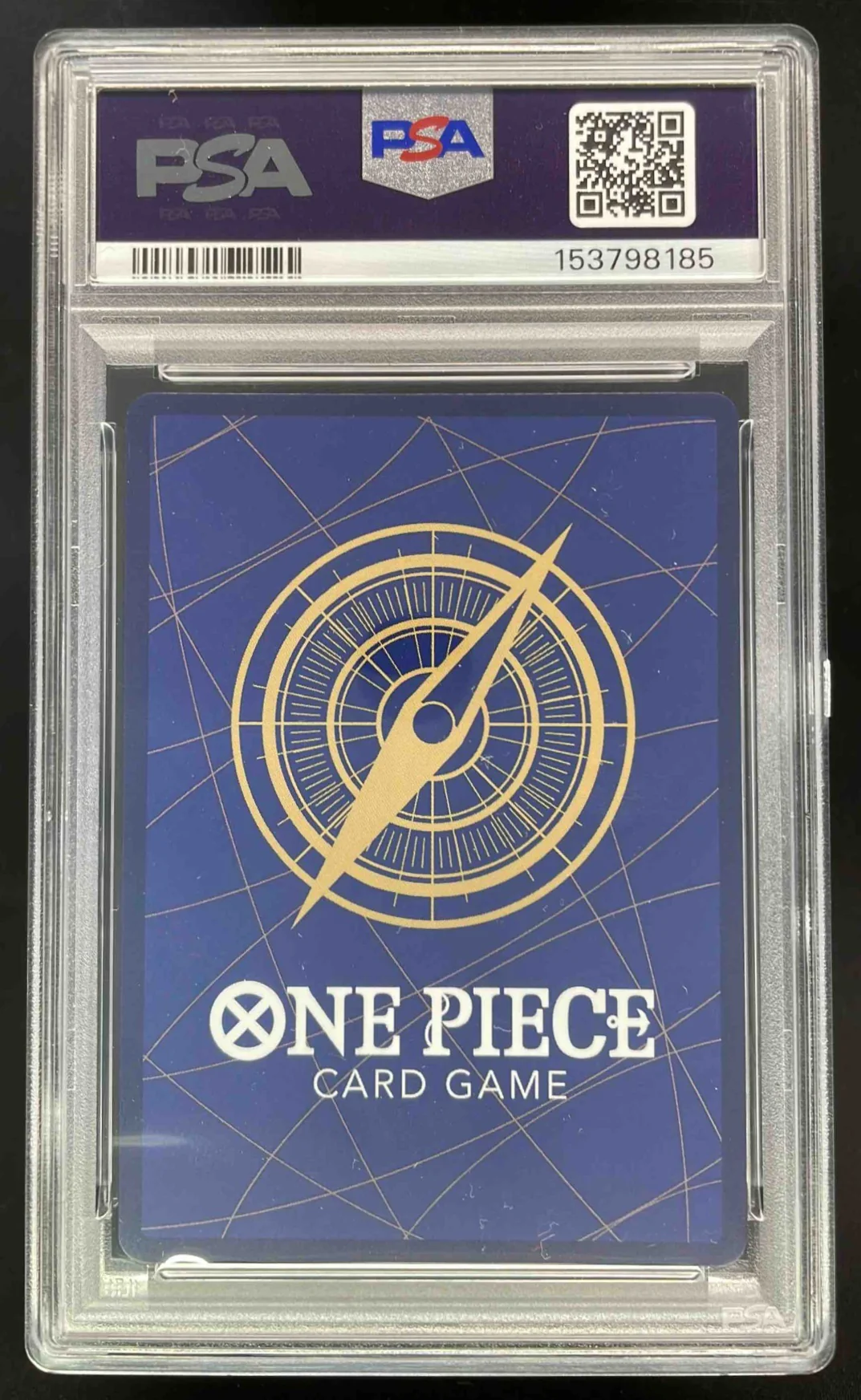2023 One Piece OP03 EN #009 Donquixote Doflamingo Wanted Alternate Art PSA 10 - Image 2
