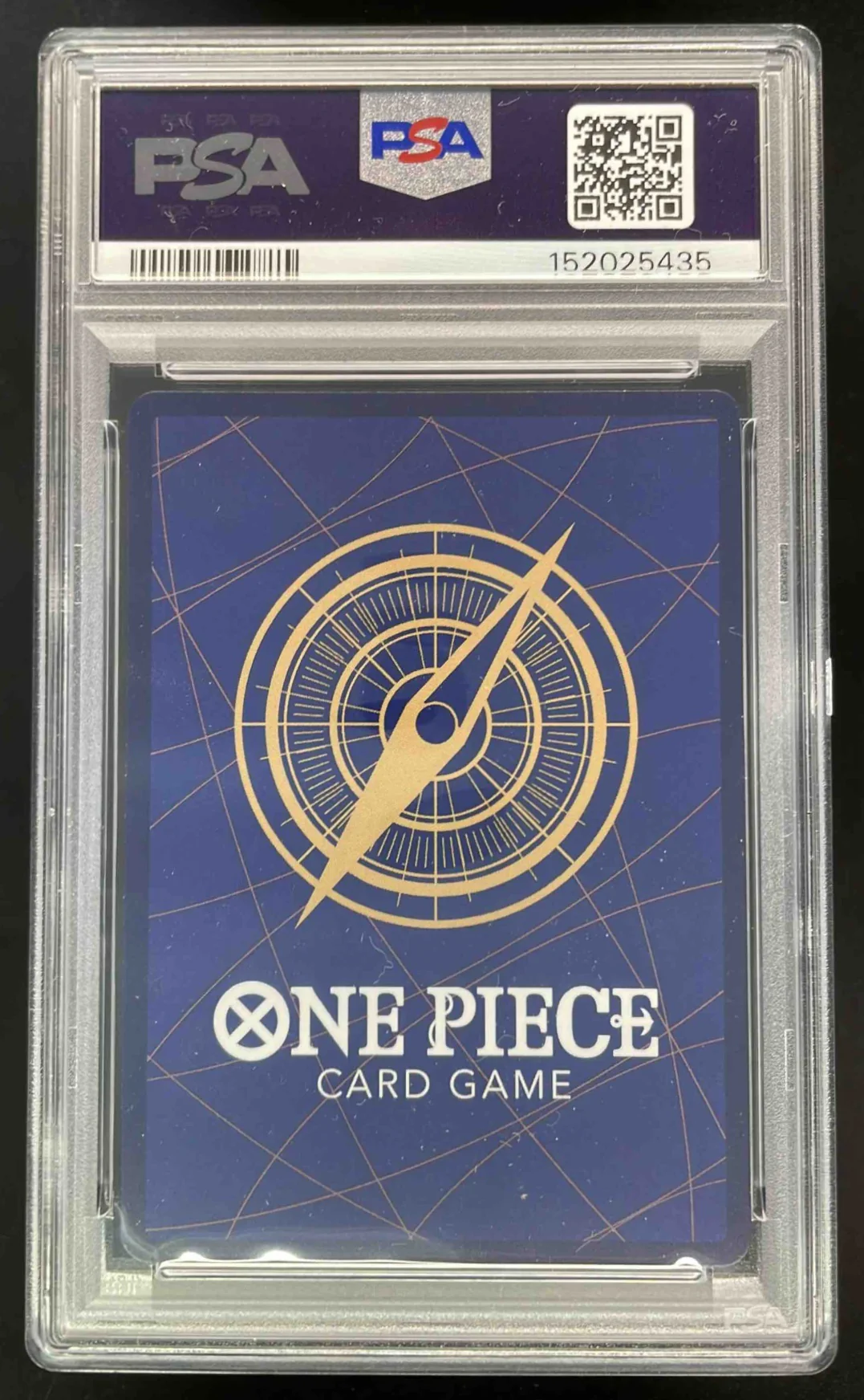 2025 One Piece OP12 EN #037 Dead Man's Game Alternate Art PSA 10 - Image 2