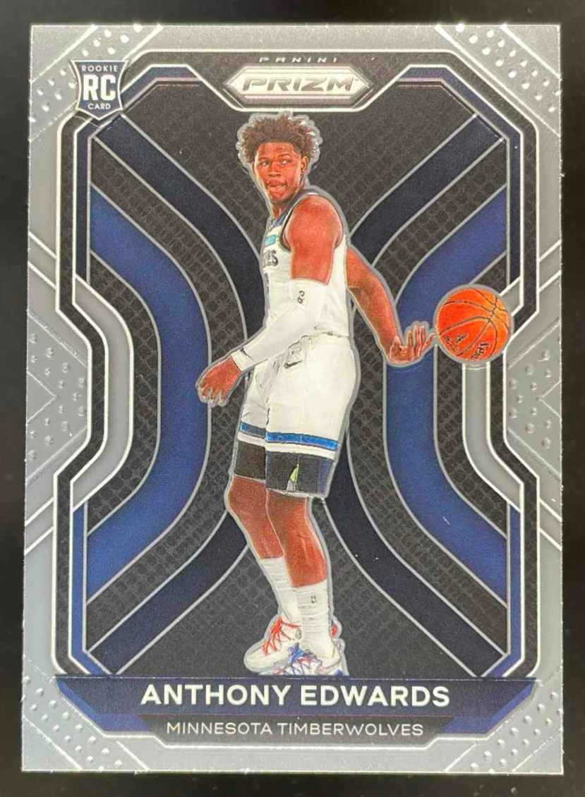 2020-21 Panini Prizm #258 Anthony Edwards RC