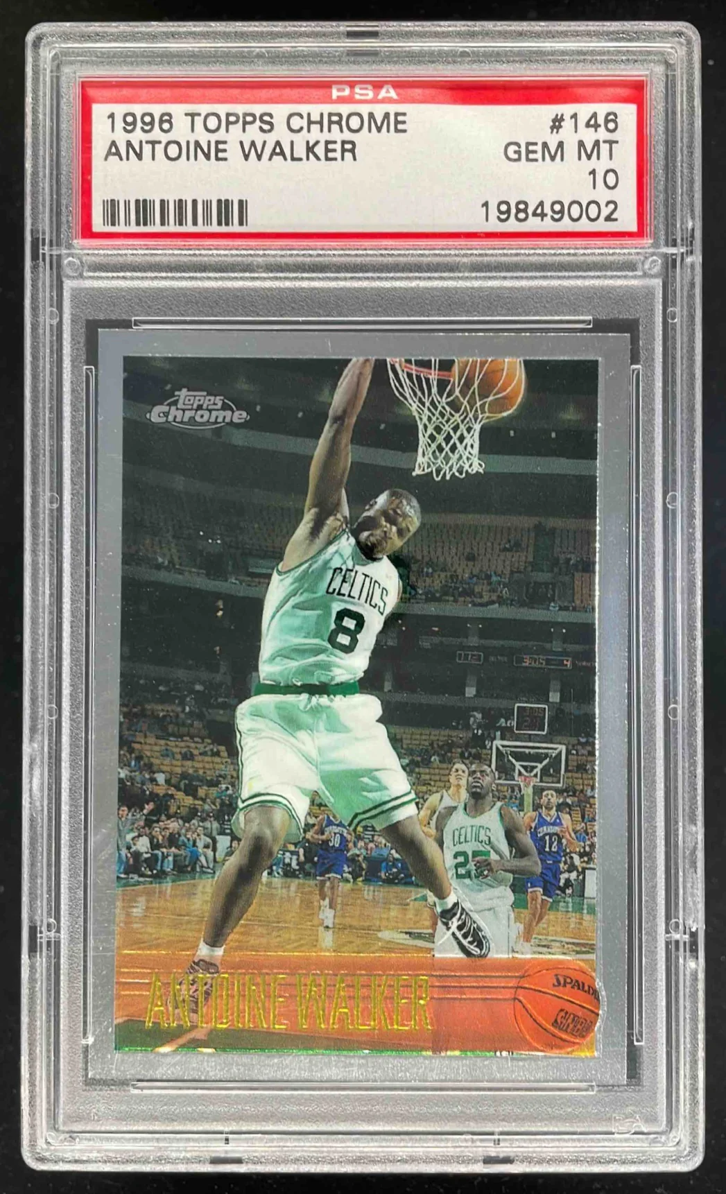 1996-97 Topps Chrome #146 Antoine Walker RC PSA 10