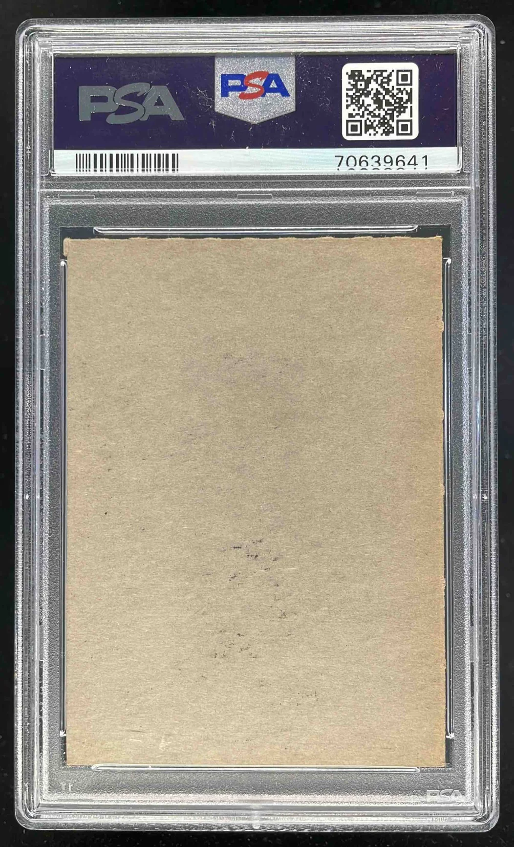 1961 Post Cereal Perforated #24 Al Smith PSA 4 - Image 2