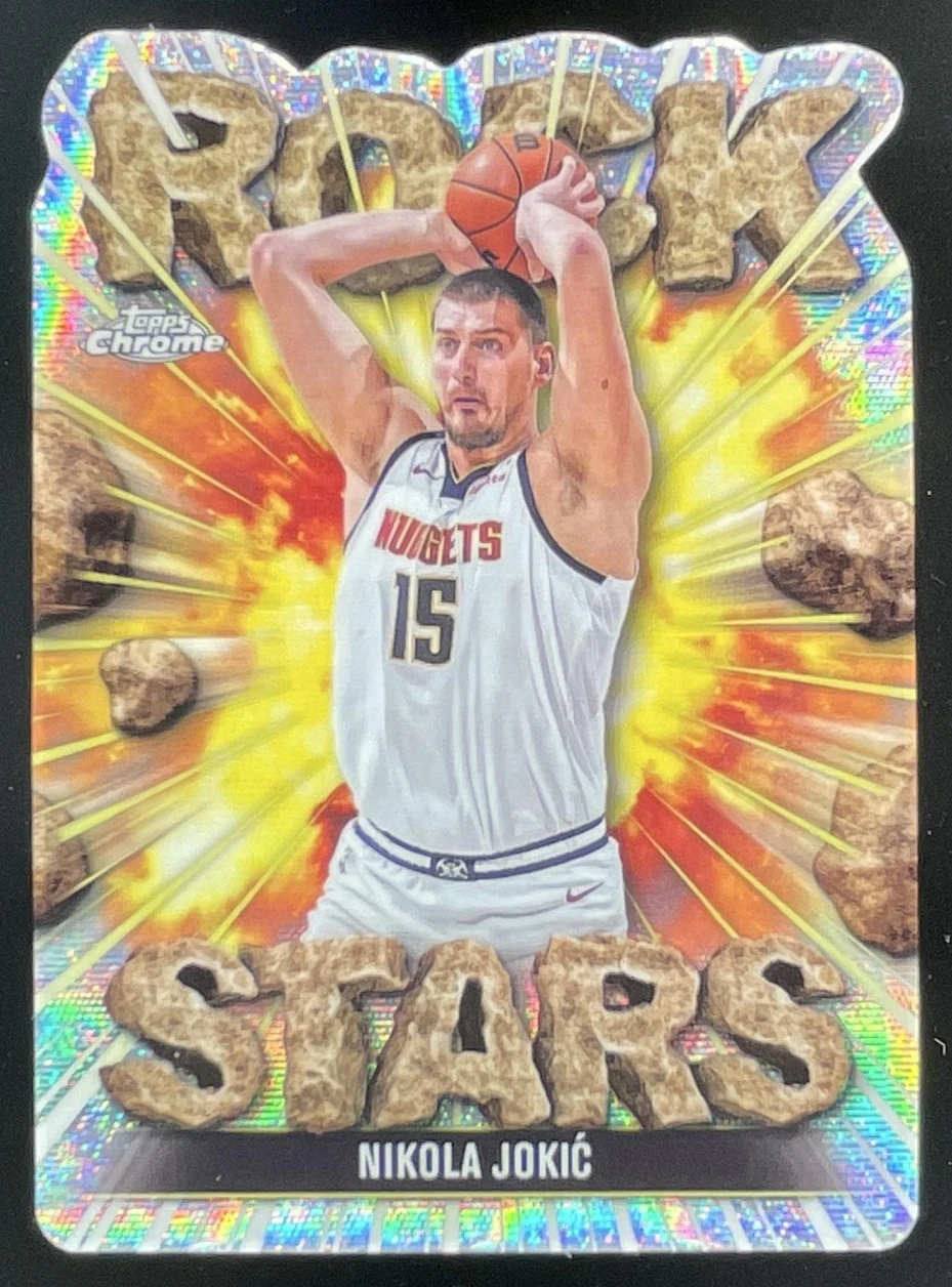 2025-26 Topps Chrome Rock Stars #RS-7 Nikola Jokic SSP
