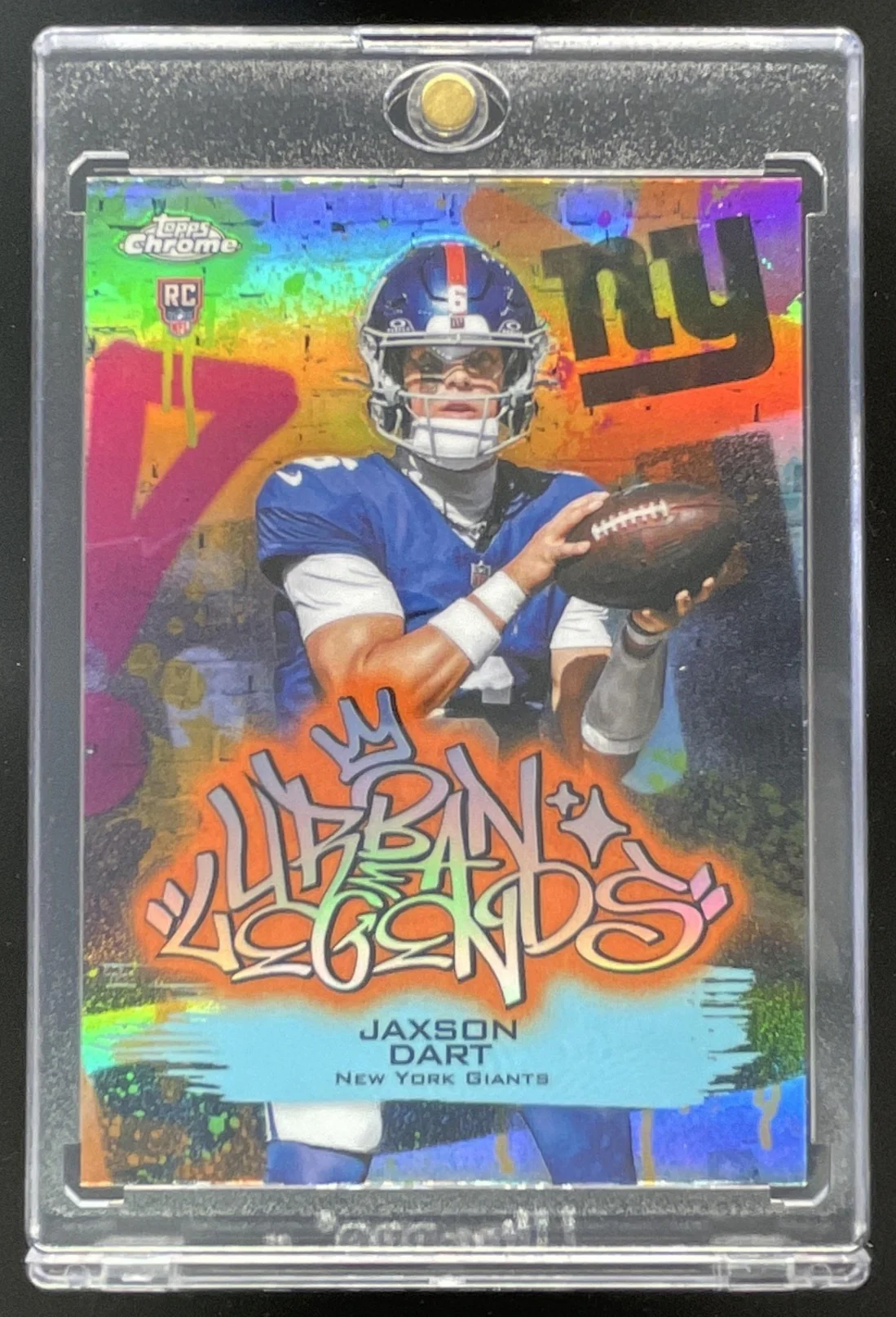 2025 Topps Chrome Urban Legends #UL-19 Jaxson Dart RC