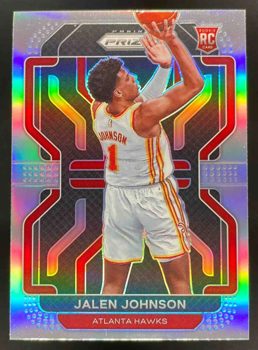 2021-22 Panini Prizm Silver Prizm #305 Jalen Johnson RC