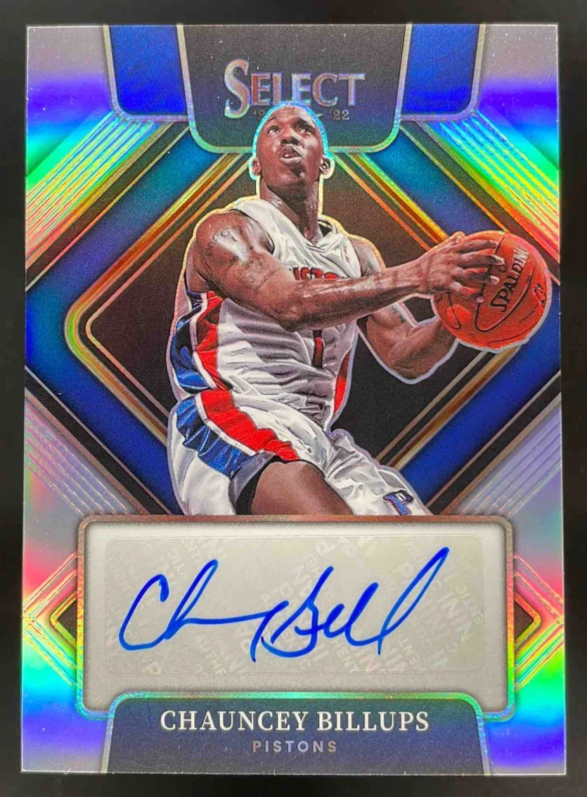 2021-22 Panini Select Signatures #SG-CBL Chauncey Billups Auto /249