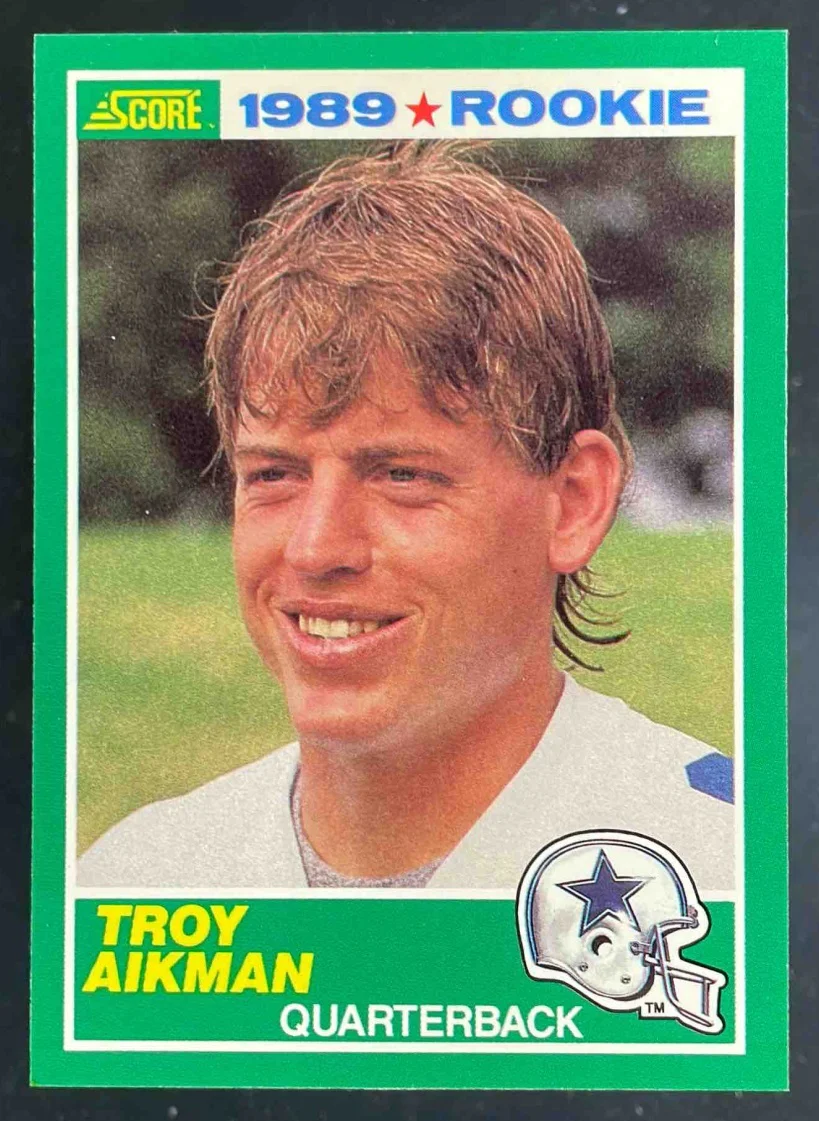 1989 Score #270 Troy Aikman RC