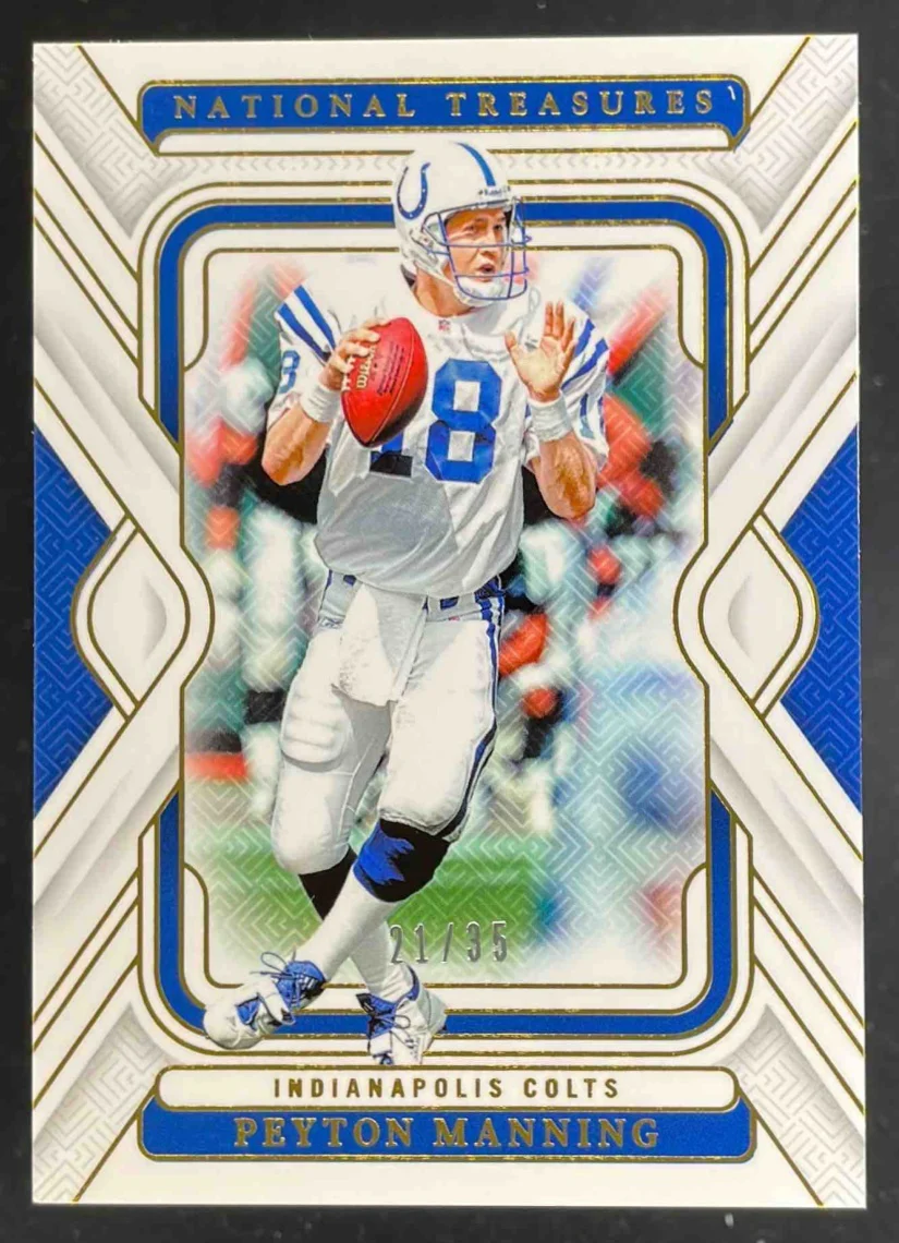 2024 Panini National Treasures Gold #44 Peyton Manning /35