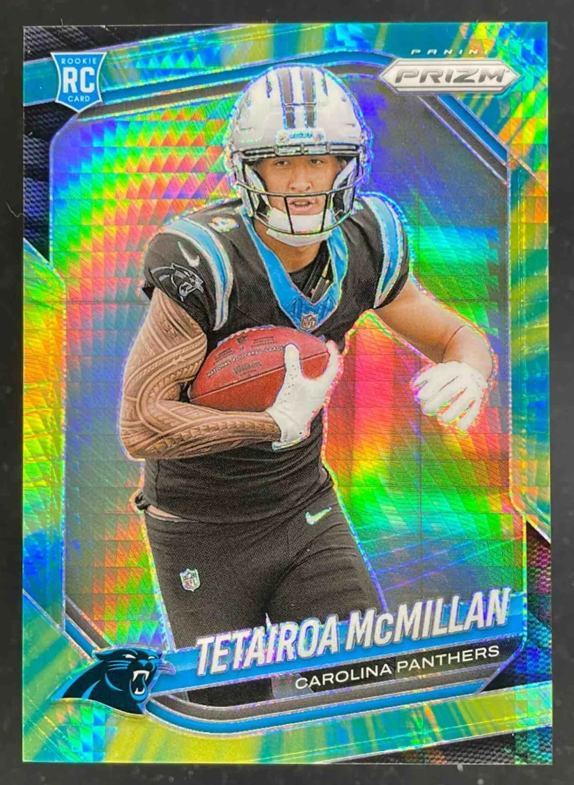 2025 Panini Prizm Hyper Prizm #311 Tetairoa McMillan RC /200