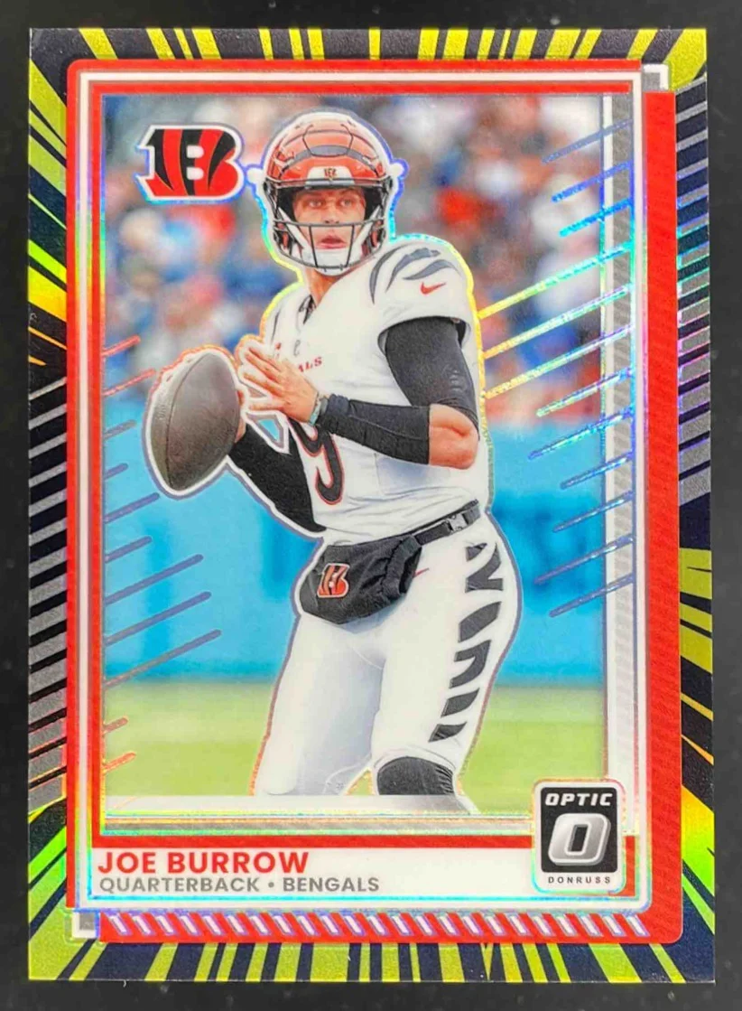 2025 Panini Donruss Optic Electricity Prizm #1 Joe Burrow /75