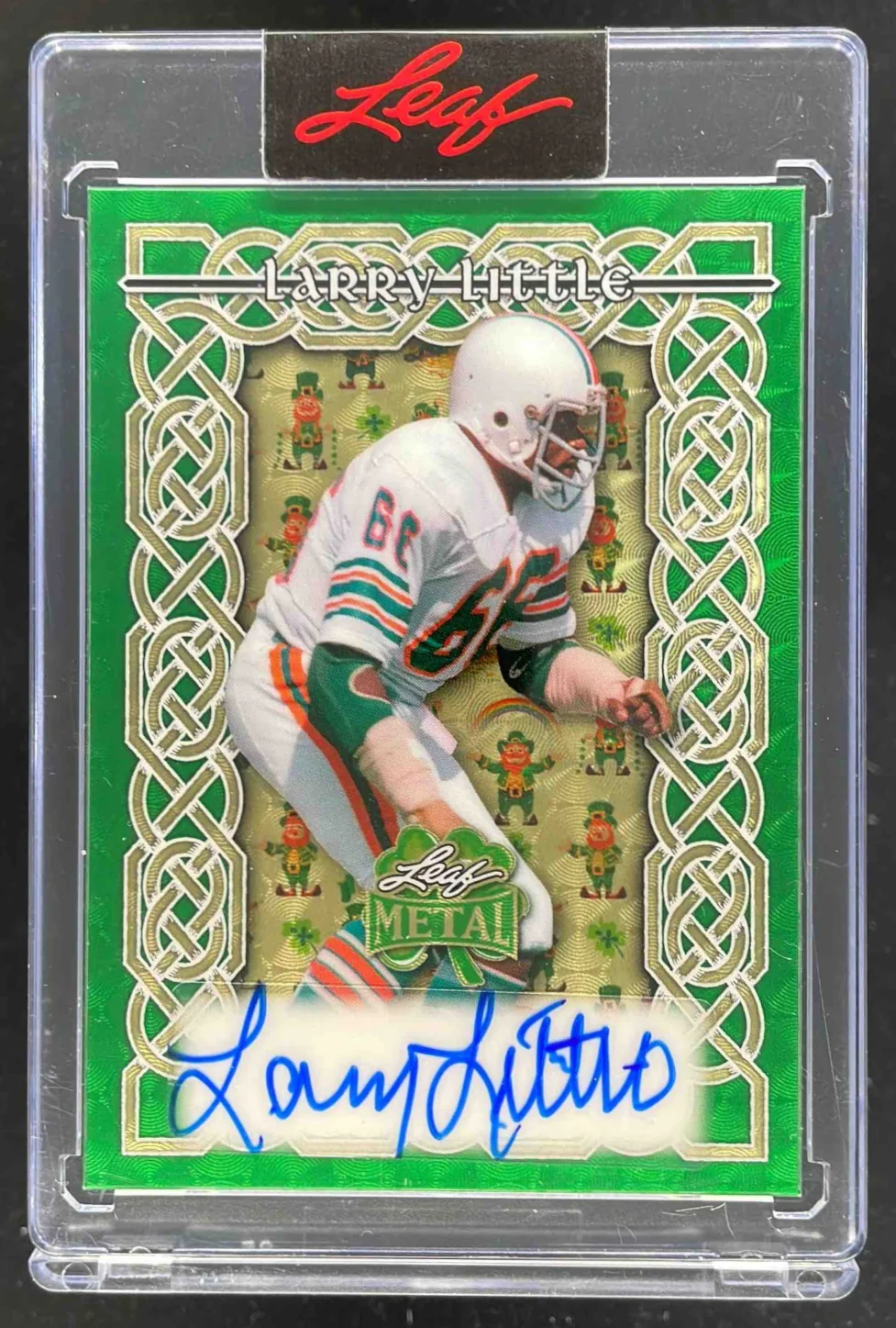 2026 Leaf St. Patrick's Super Prismatic Gold Leprechaun Larry Little Auto 1/1